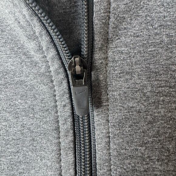 Nike Dri-Fit 1/4 Zip Pullover Jacket Women’s Large Gray Lightweight Performance - Picture 5 of 11
